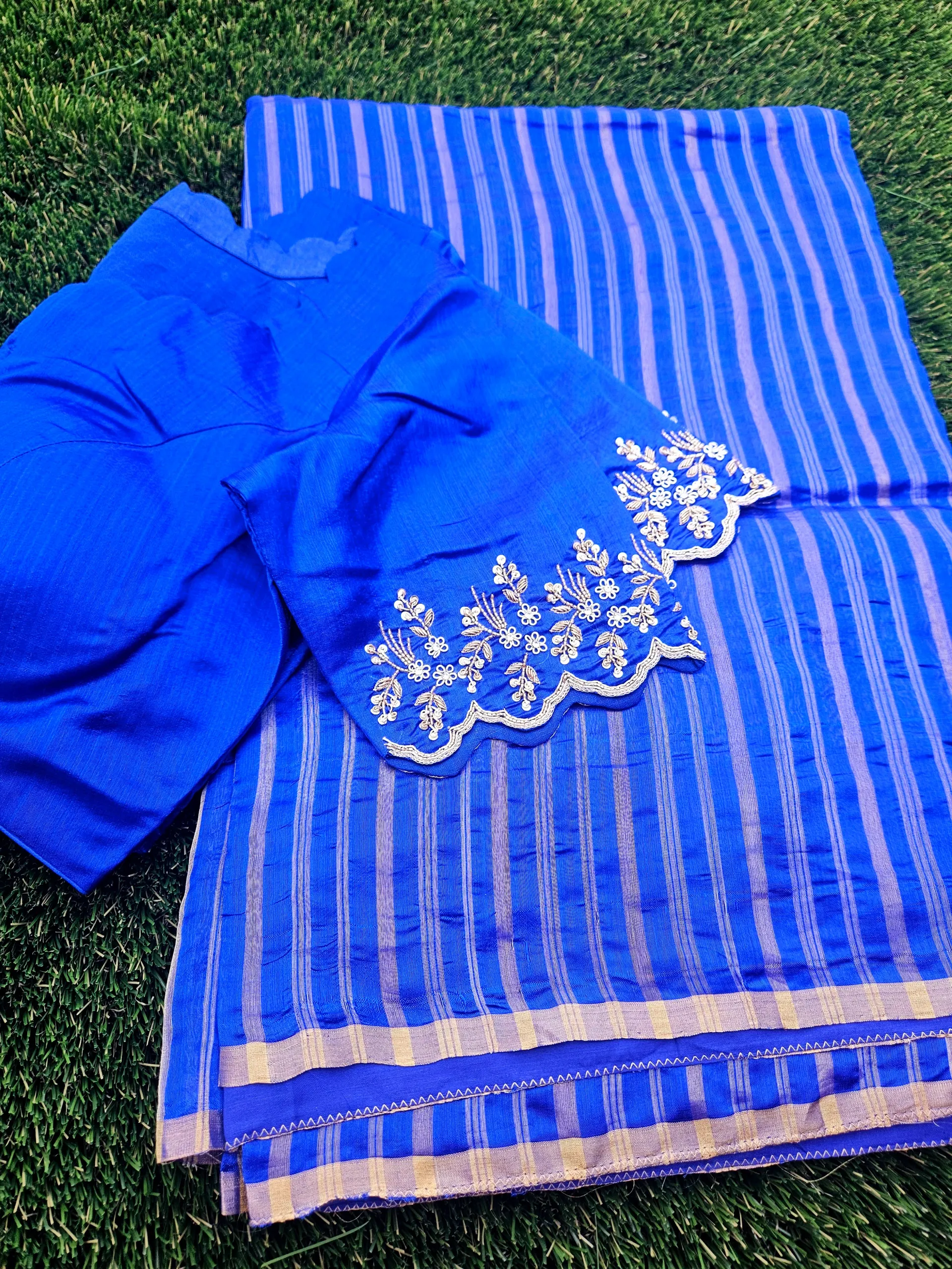 Exquisite Pure Chanderi Pattu Saree - Timeless Elegance for Every Occasion - product image