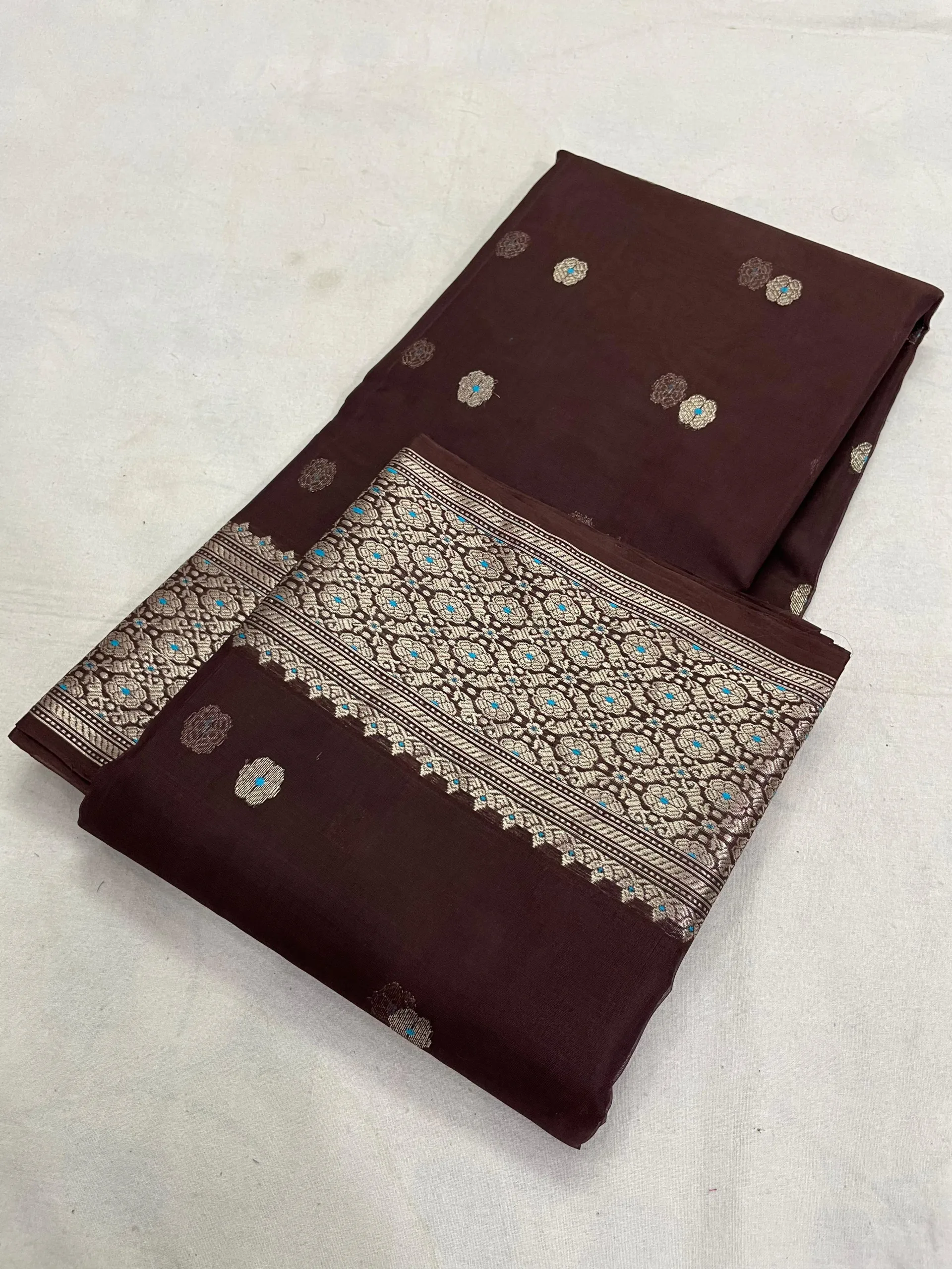 Exquisite Pure Chanderi Pattu Saree - Timeless Indian Elegance - product image