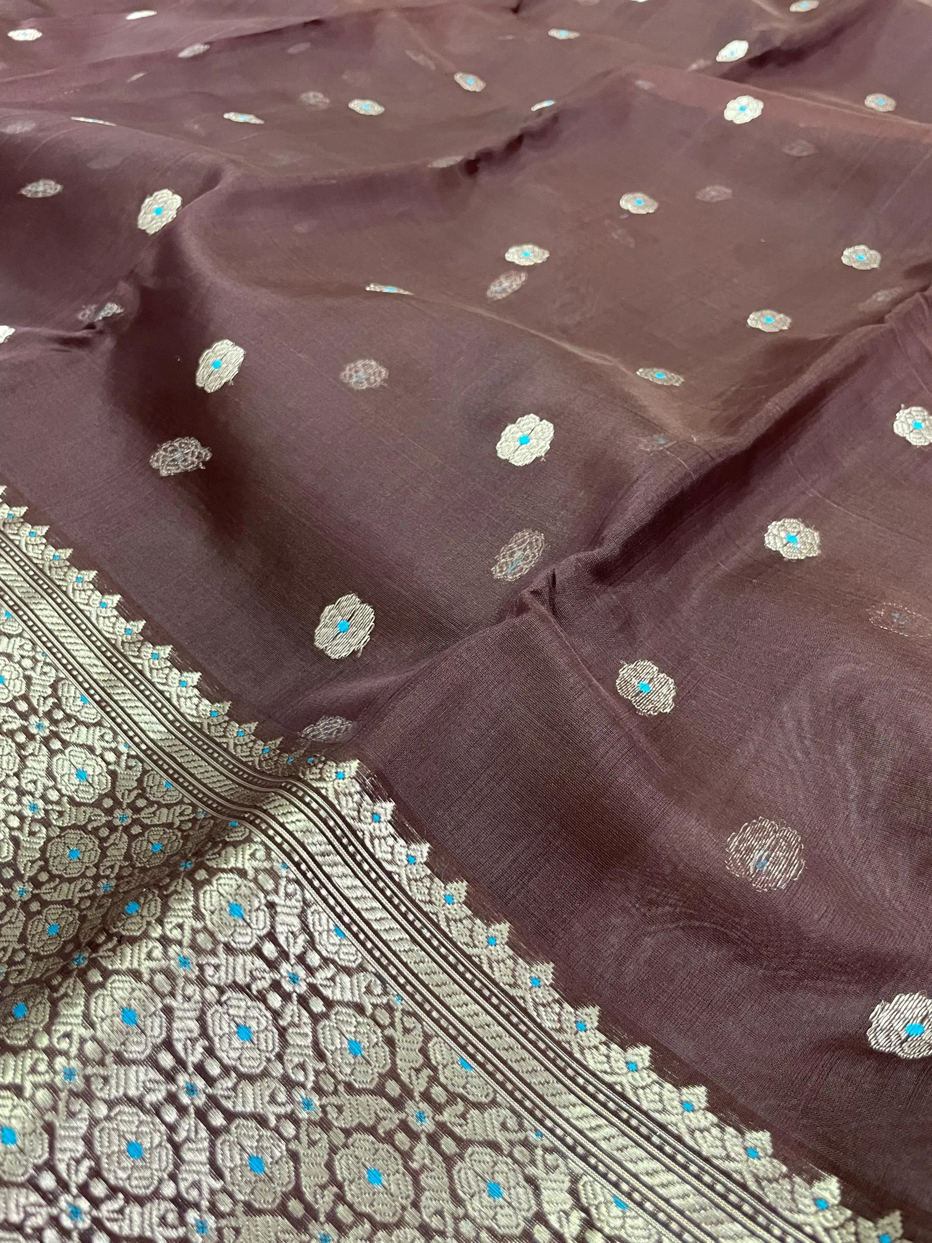 Exquisite Pure Chanderi Pattu Saree - Timeless Indian Elegance - product image