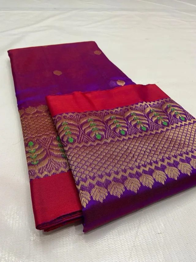 Pure Chanderi Silk Pattu Saree - Timeless Elegance for Special Occasions - product image