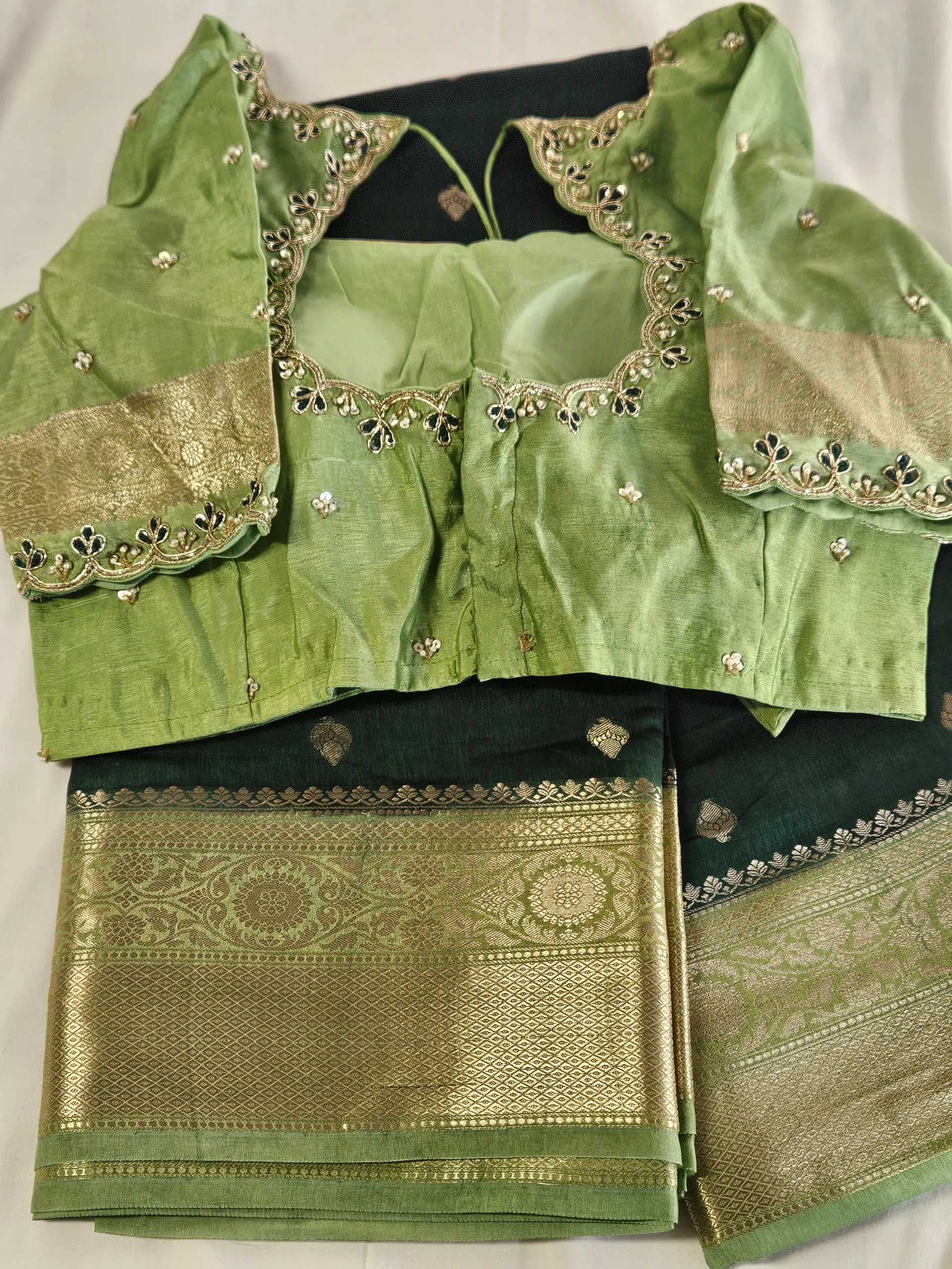 Pure Raw Mango Silk Saree - Timeless Elegance for Every Occasion - product image