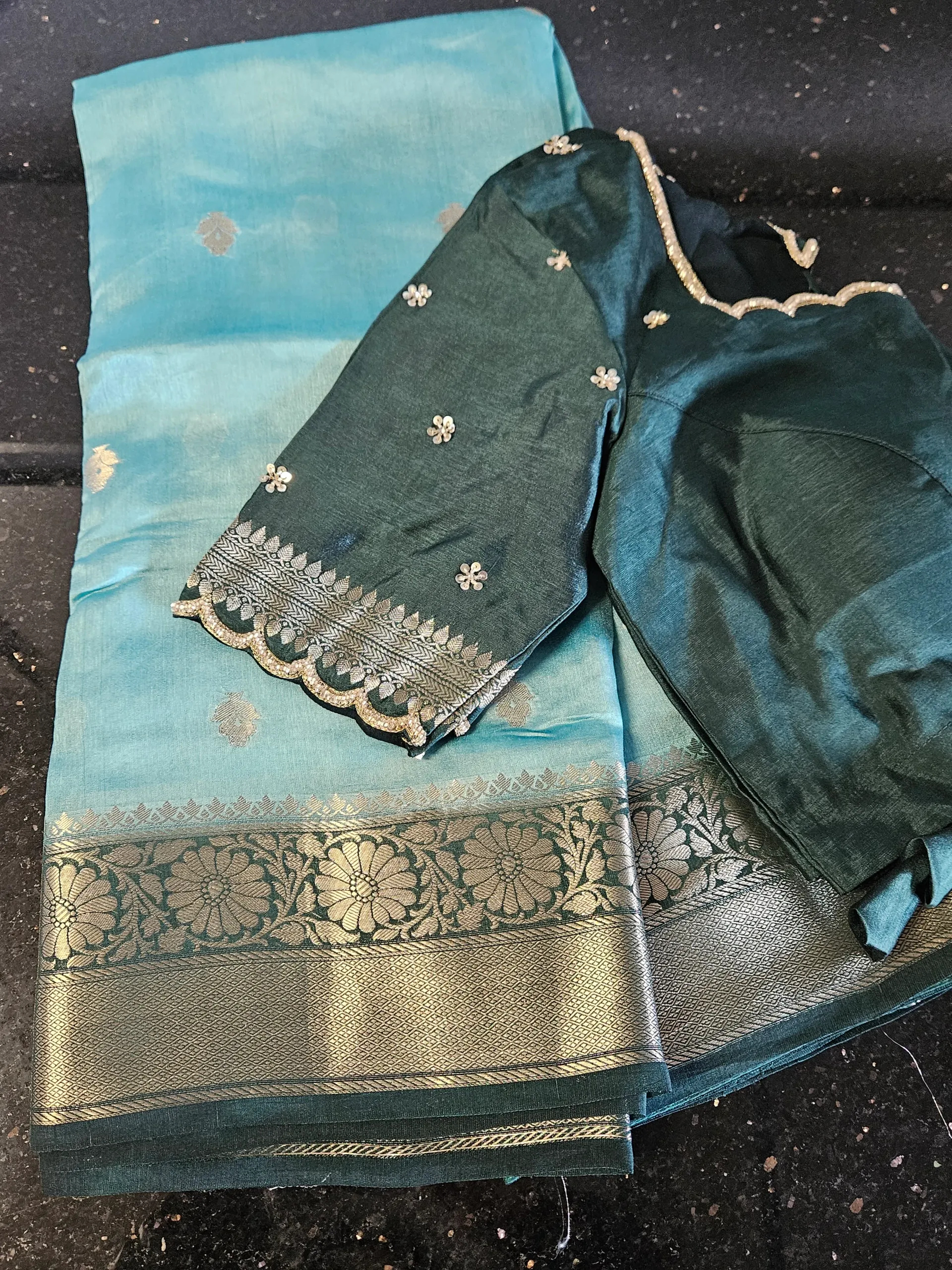 Exquisite Pure Raw Mango Silk Saree for Timeless Elegance - product image