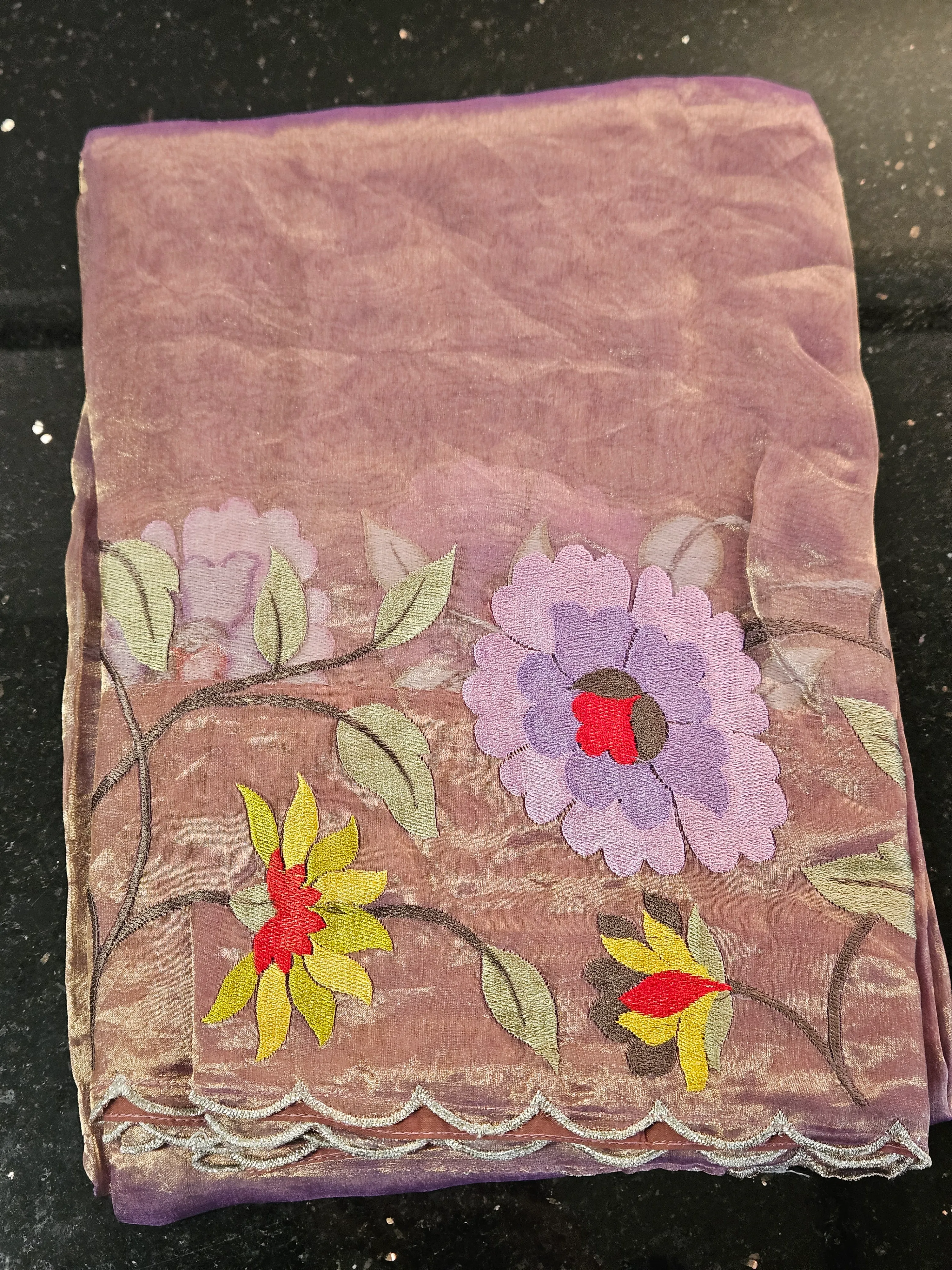 Pure Banarasi Tissue Saree with Golden Zari and Luxe Shimmer - ethnic Indian fashion from Swathi Design