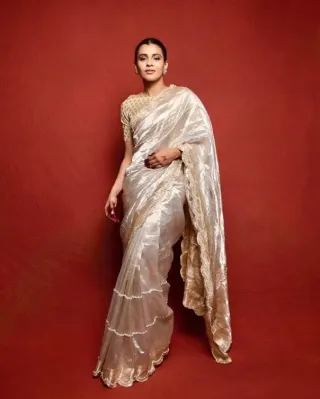 Exquisite Pure Banarasi Kora Tissue Saree with Timeless Elegance - product image