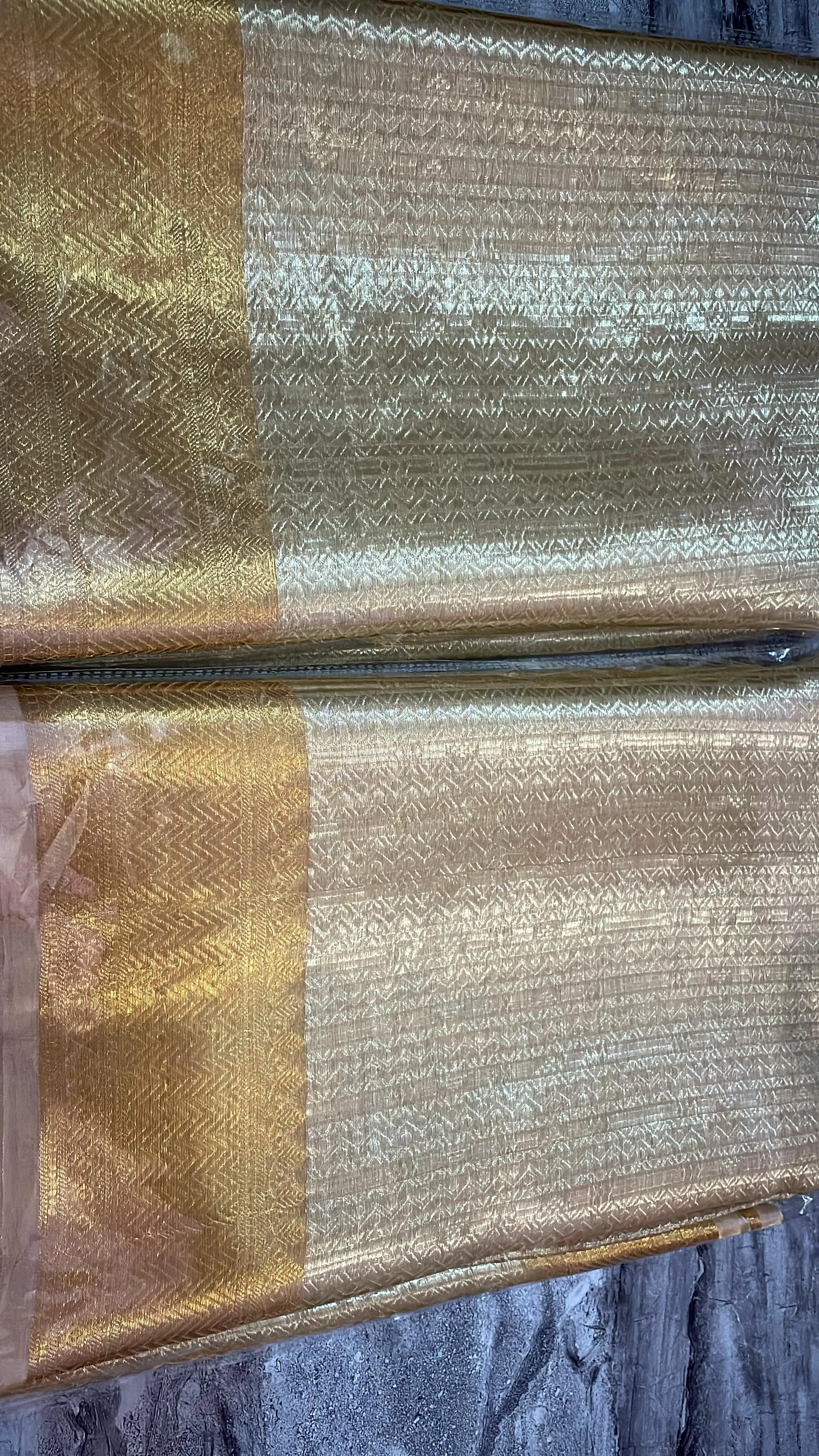 Pure Banarasi Silk Tissue Saree with Brocade for Weddings - ethnic Indian fashion from Swathi Design