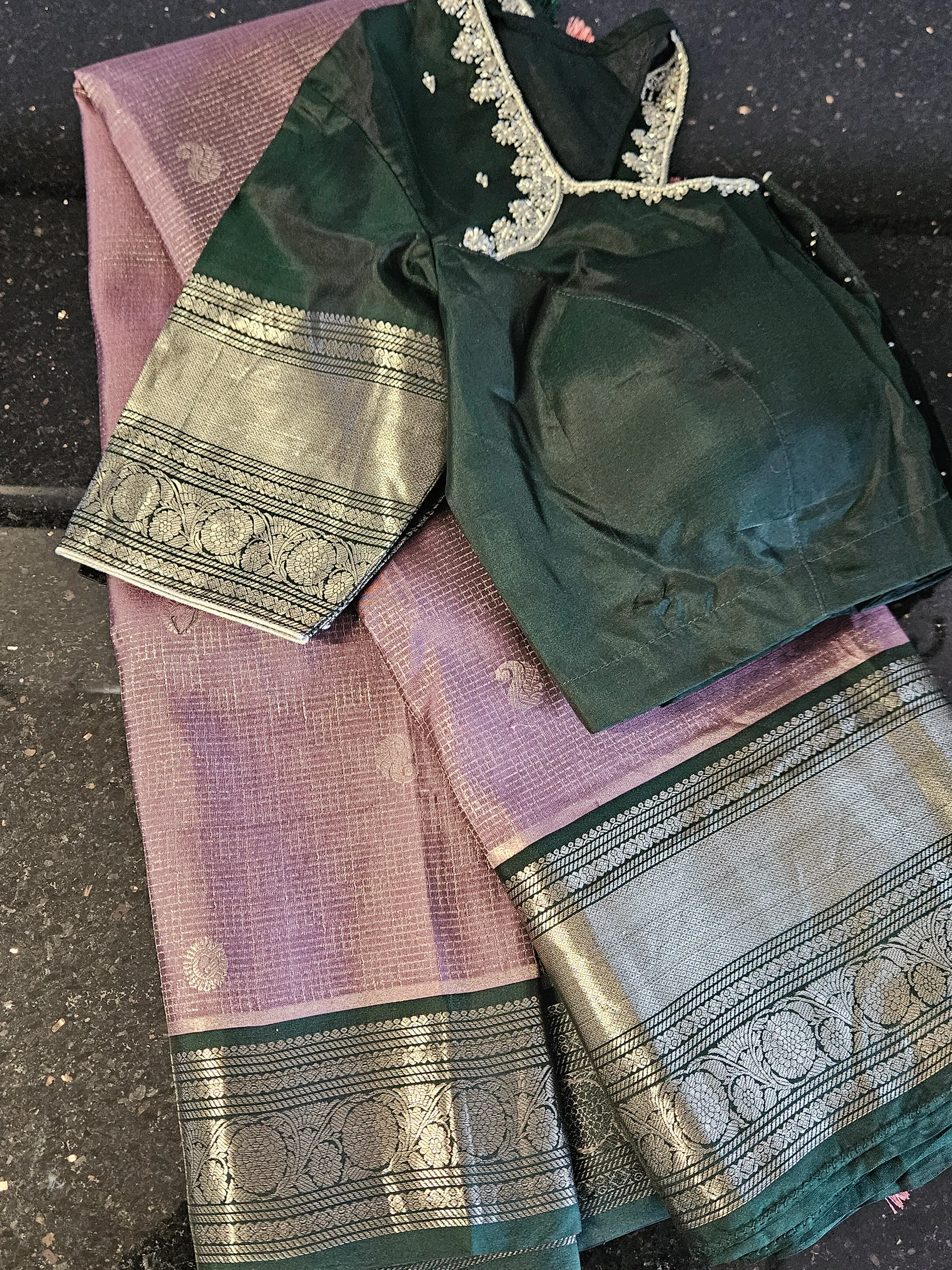 Pure Kanchipuram Silk Wedding Saree with Intricate Zari Motifs - Image 2
