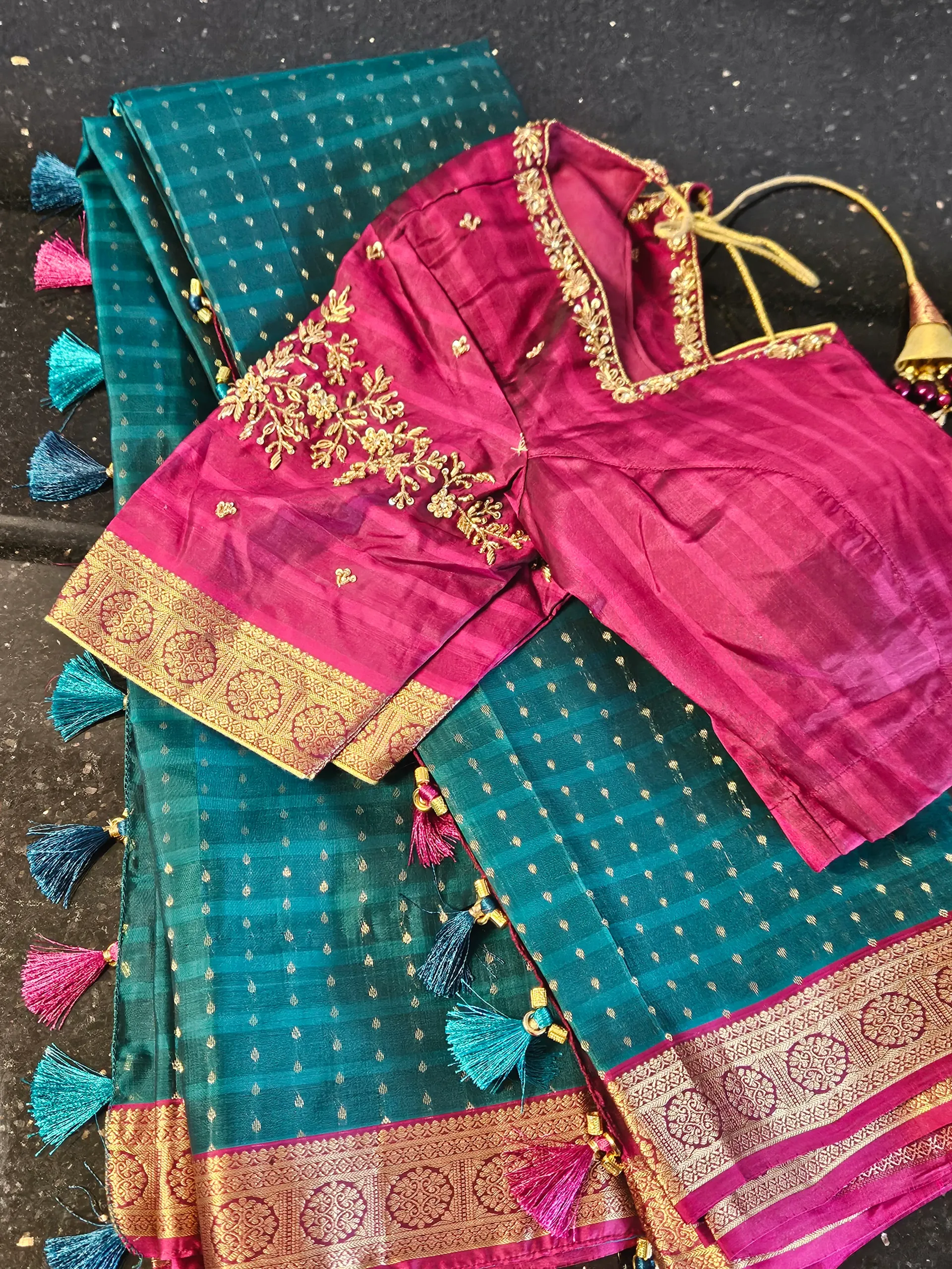 Exquisite Pure Kanchipuram Silk Saree for Weddings & Celebrations - product image