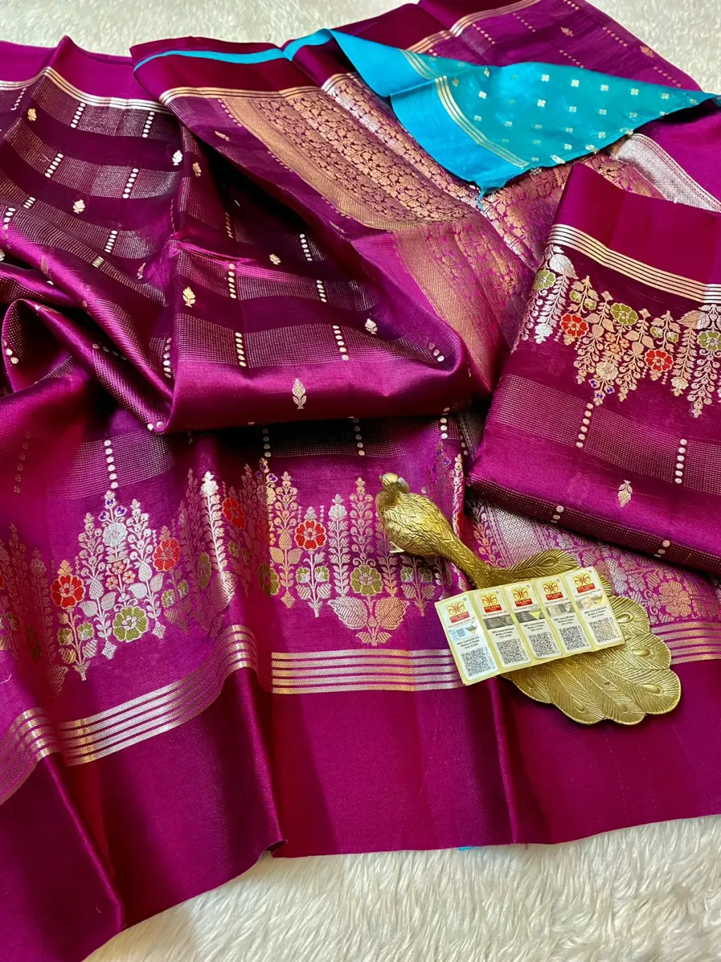 Exquisite Pure Handloom Raw Mango Pattu Saree – Timeless Elegance - product image
