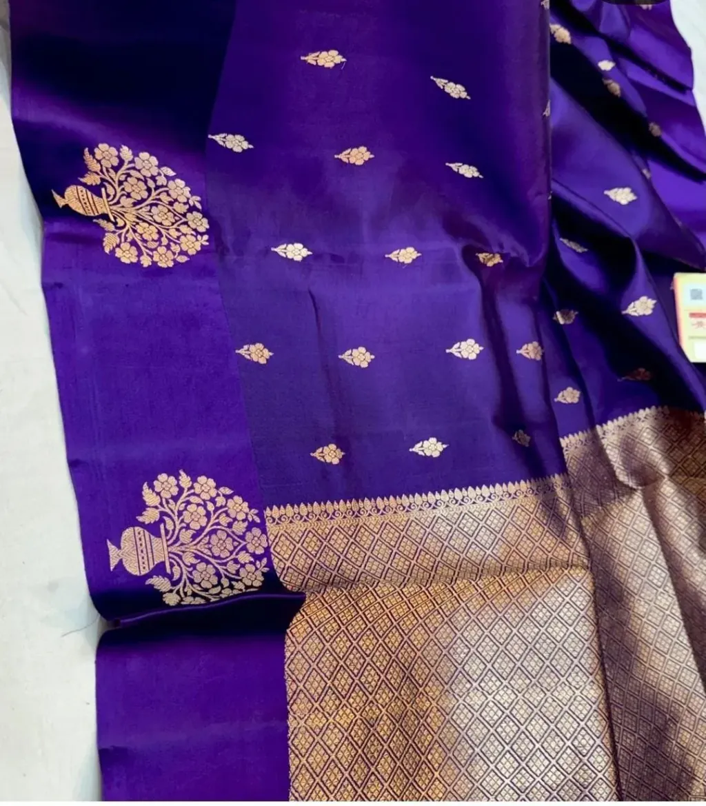 Exquisite Pure Handloom Raw Mango Pattu Saree for Weddings & Festivals - product image