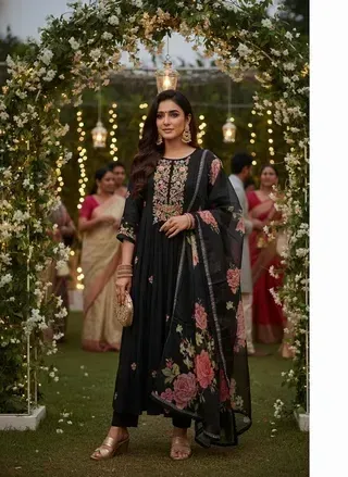 Handcrafted Lightweight Muslin Wedding Lehenga in Earthy Elegance