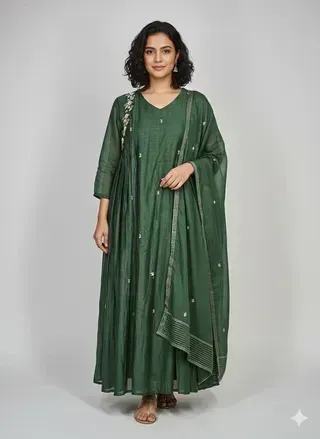 Elevate Your Ethnic Wardrobe: Discover Chanderi Silk Suits & Banarasi Sarees for Indian-Americans in the USA