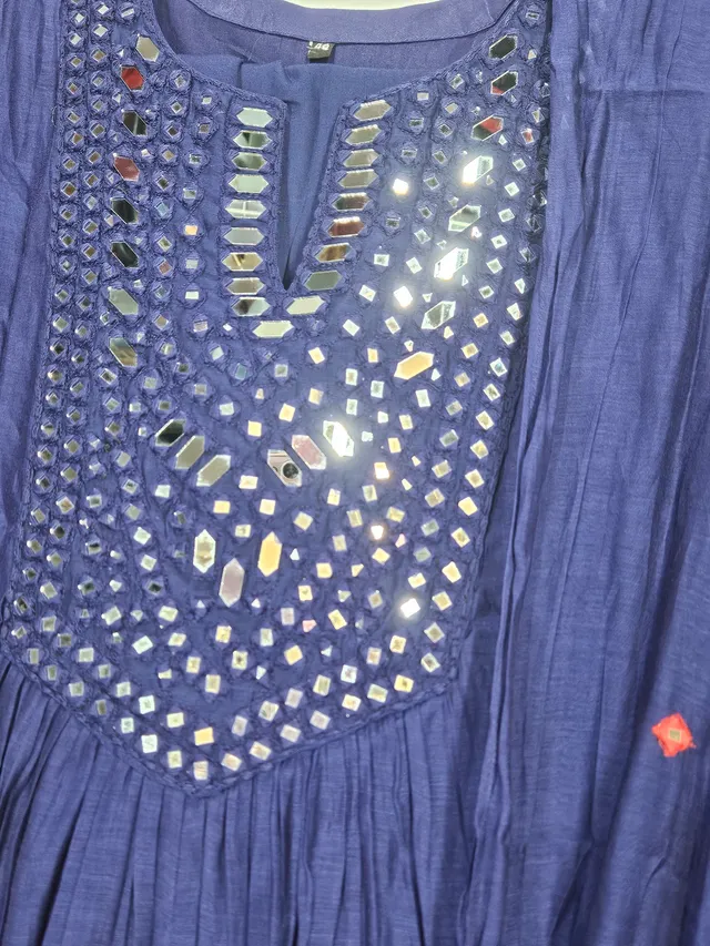 Pure Mul Chanderi 3pc suite - product image