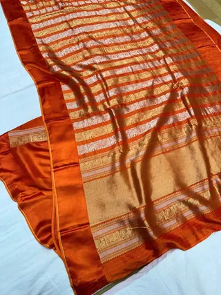 Luxurious Pure Russian Crape Saree: Timeless Elegance for Every Occasion